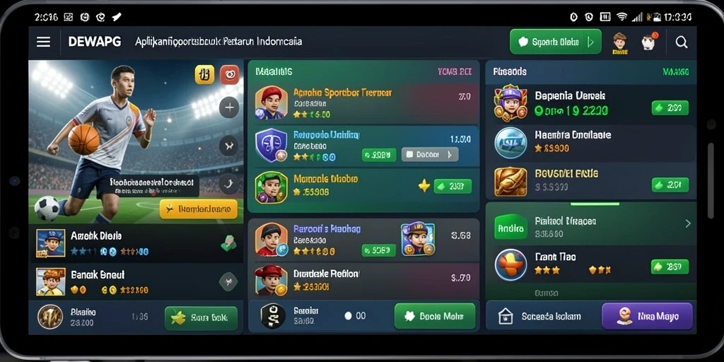 Tampilan gameplay DEWAPG yang menarik dan interaktif.