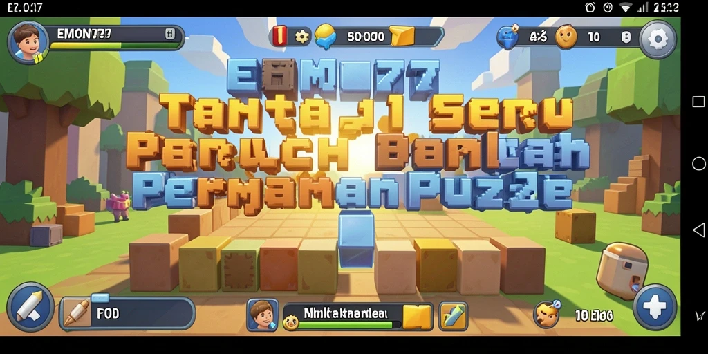 Tampilan gameplay seru dan interaktif dari EMON77.