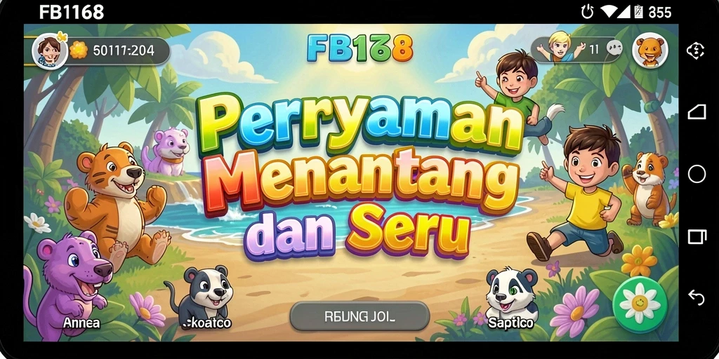 Tampilan gameplay FB168 yang menantang dan seru.