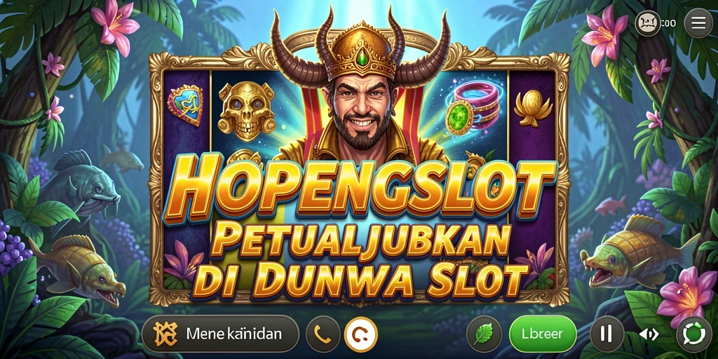 Tampilan gameplay HOPENGSLOT yang mendebarkan dan penuh warna.