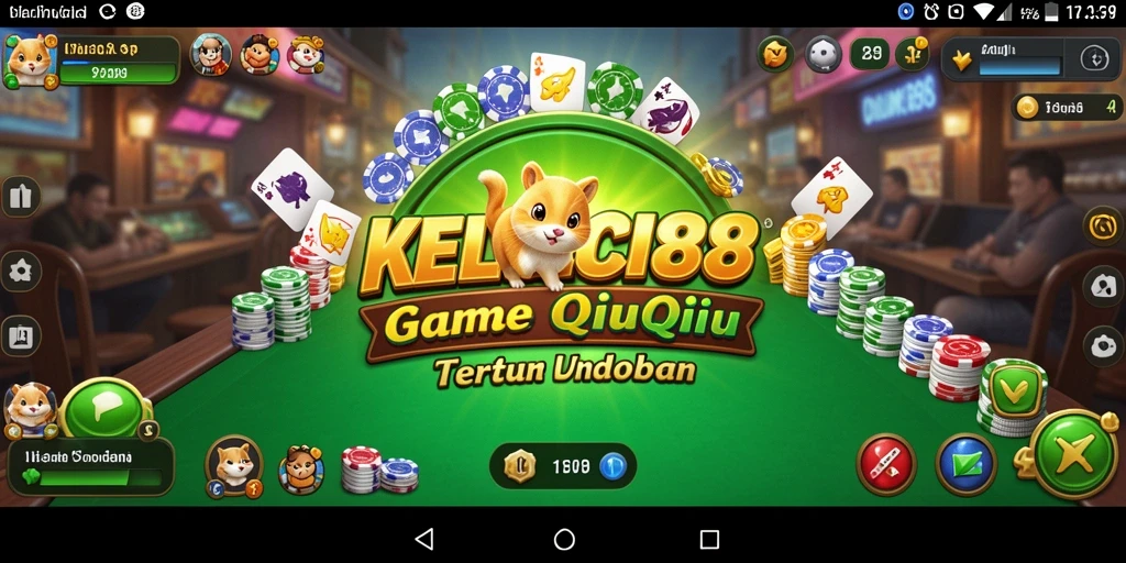 Tampilan gameplay seru di KELINCI88 saat bermain QiuQiu.