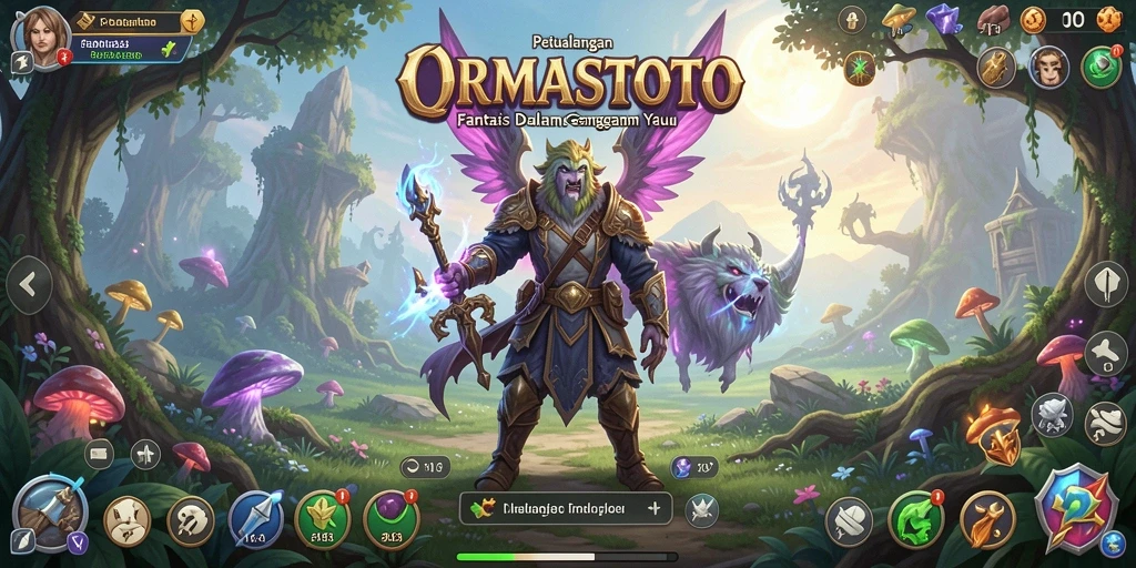 Gameplay ARPG yang mendebarkan dengan grafis menawan di ORMASTOTO.