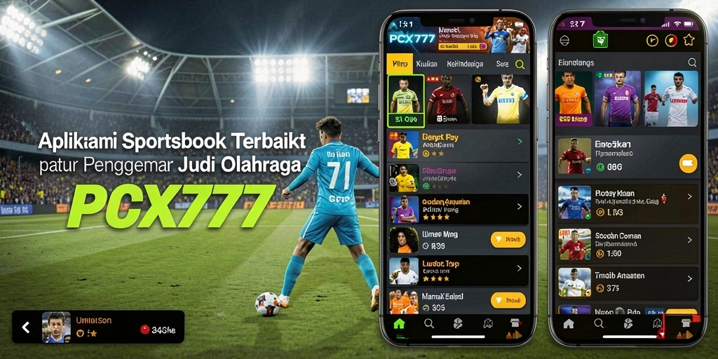 Screenshot menunjukkan antarmuka live betting PCX777 yang menarik dan interaktif.