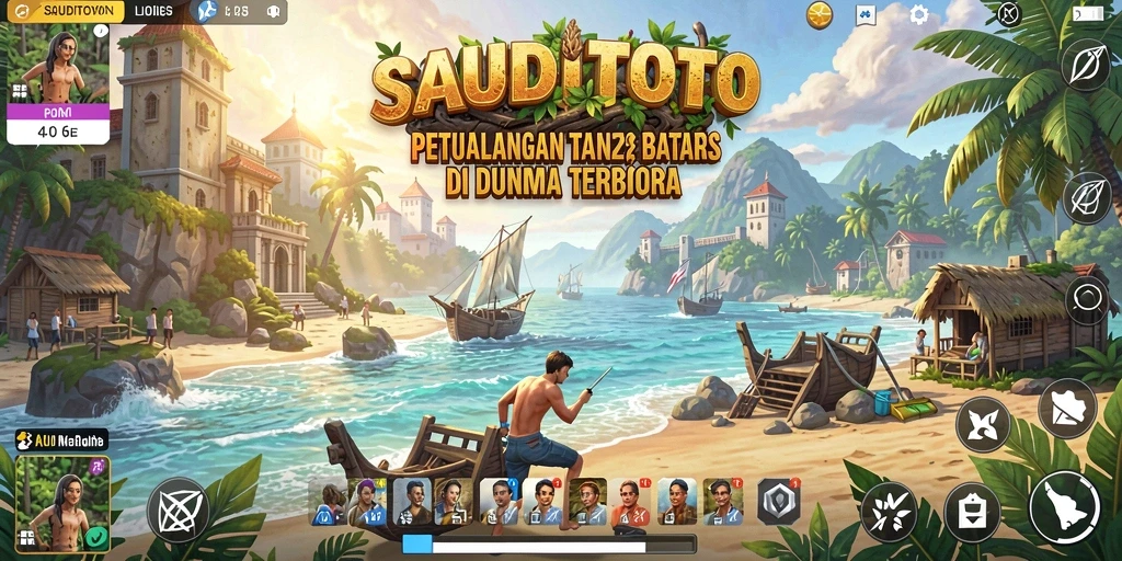 Gameplay seru dalam dunia terbuka SAUDITOTO yang menakjubkan.
