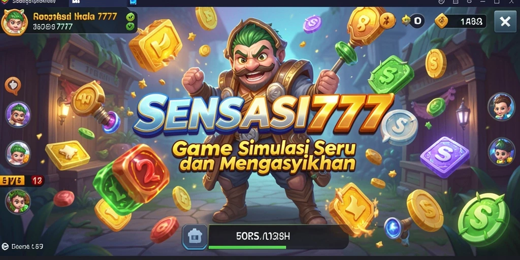 Tampilan gameplay menegangkan di SENSASI777 yang penuh aksi.