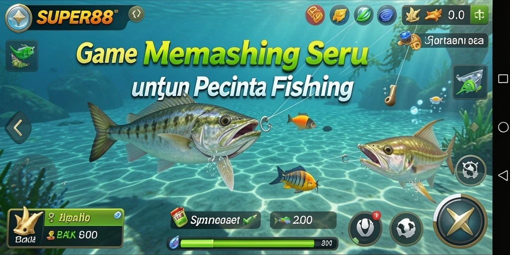 Tangkapan ikan besar dalam gameplay SUPER88 yang menakjubkan.