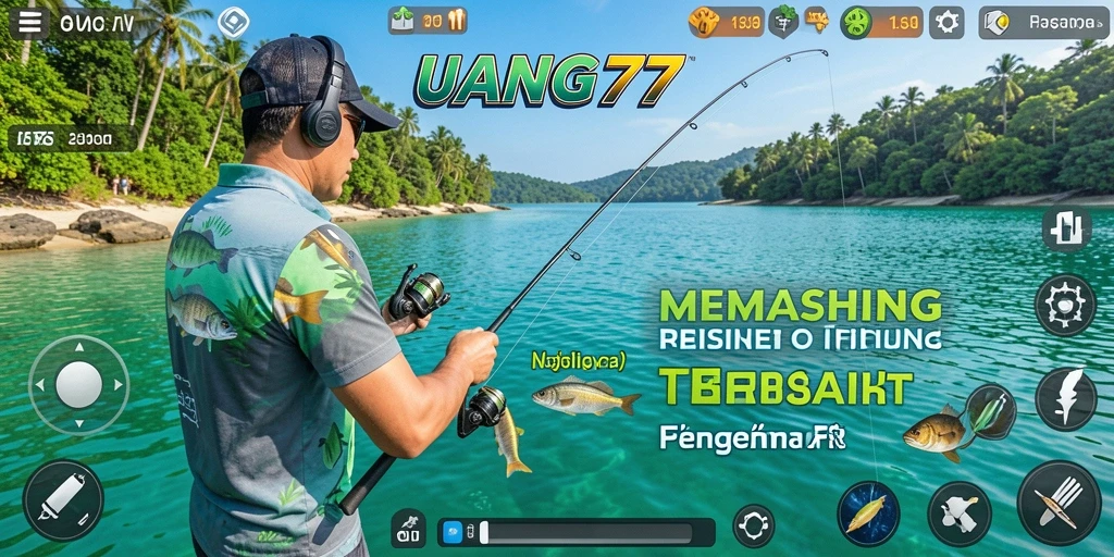 Tangkapan ikan besar di gameplay UANG77 yang seru.