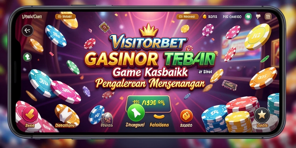 Tampilan gameplay VISITORBET yang menarik dan memukau.